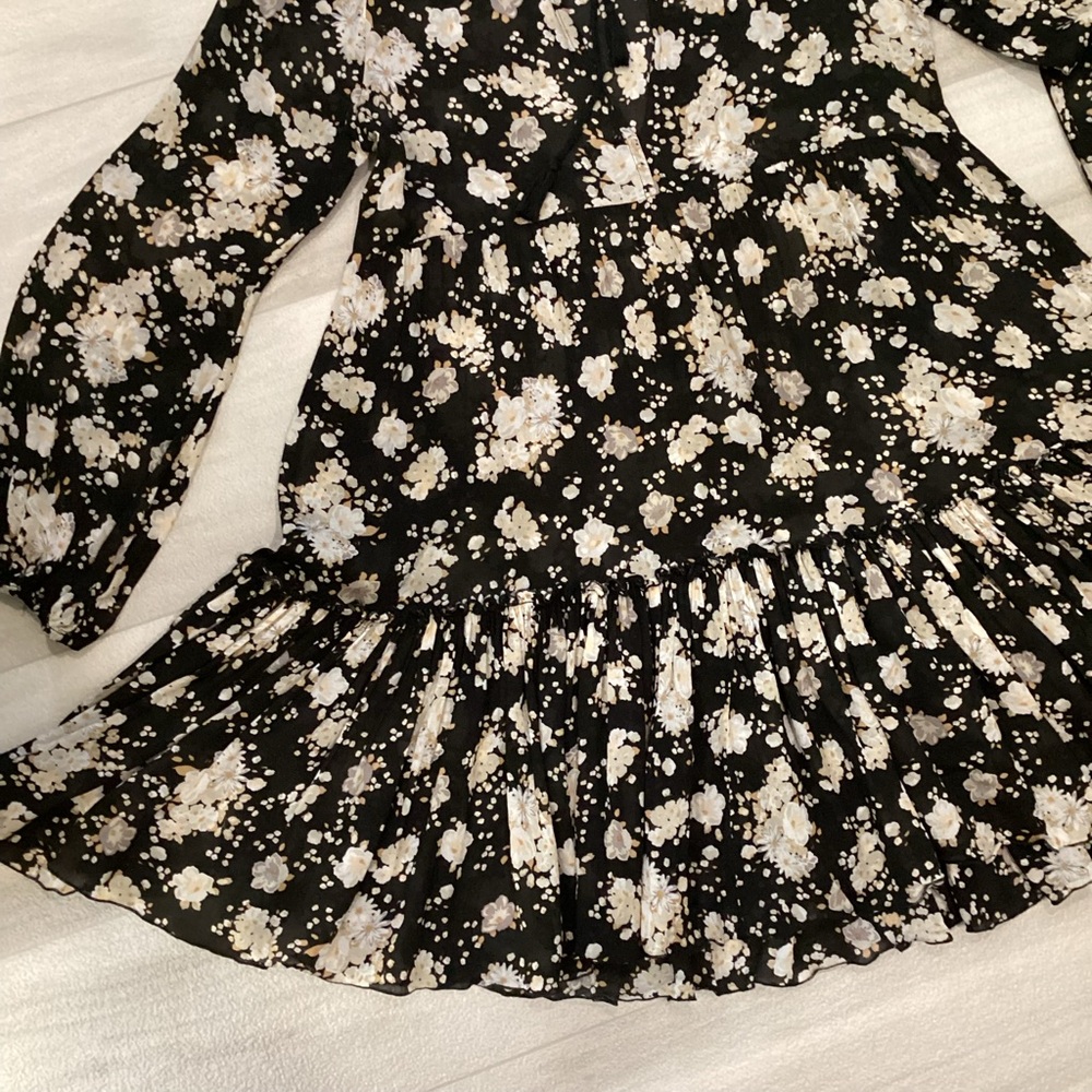 Spell and the Gypsy Dancer Long Sleeve Play dress in Caviar - Picture 3 of 13
